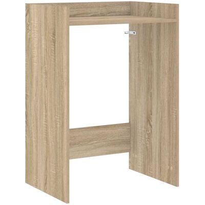 VIDAXL Mobiletto Per Lavatrice Sonoma 67,5 X 48 X 97 Cm VIDAXL Mobiletto Per Lavatrice Sonoma 67,5 X 48 X 97 Cm