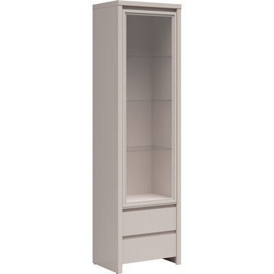 PETITS-MEUBLES Soren Cachemire Vetrina A 1 Anta E 2 Cassetti PETITS-MEUBLES Soren Cachemire Vetrina A 1 Anta E 2 Cassetti