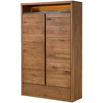 Massivmoebel24 Armadio Quercia Selvatica/cerro Naturale Oliato 120x42x190 Cm Montato Montreux Lux 130 Massivmoebel24 Armadio Quercia Selvatica/cerro Naturale Oliato 120x42x190 Cm Montato Montreux Lux 130
