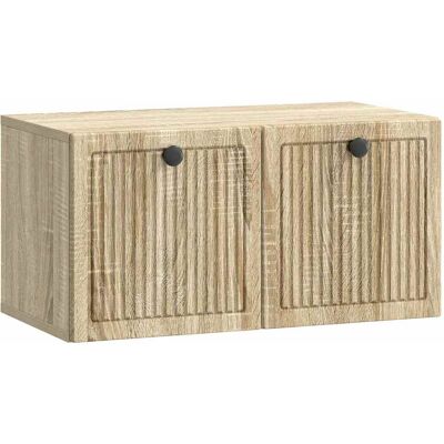 VIDAXL Mobile Porta Tv Da Muro Rovere Sonoma 59,5 X 31 X 30 Cm VIDAXL Mobile Porta Tv Da Muro Rovere Sonoma 59,5 X 31 X 30 Cm