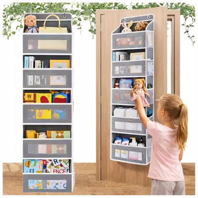 OEM Organizzatore Da Porta Con 5 Ripiani, Mensola Appendiabiti Per Armadio, Scarpe, Giocattoli E Cosmetici OEM Organizzatore Da Porta Con 5 Ripiani, Mensola Appendiabiti Per Armadio, Scarpe, Giocattoli E Cosmetici