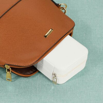OEM Pratico Sistema Di Stoccaggio Per Anelli E Catene, Axl: 5 X 10 X 10 Cm, Bianco OEM Pratico Sistema Di Stoccaggio Per Anelli E Catene, Axl: 5 X 10 X 10 Cm, Bianco
