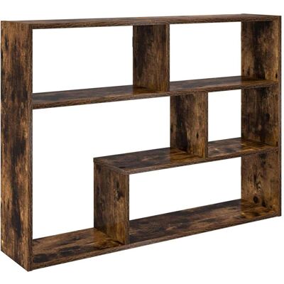 VIDAXL Scaffale Da Parete A Parete Rovere Fumo 95 X 20 X 69,5 Cm VIDAXL Scaffale Da Parete A Parete Rovere Fumo 95 X 20 X 69,5 Cm