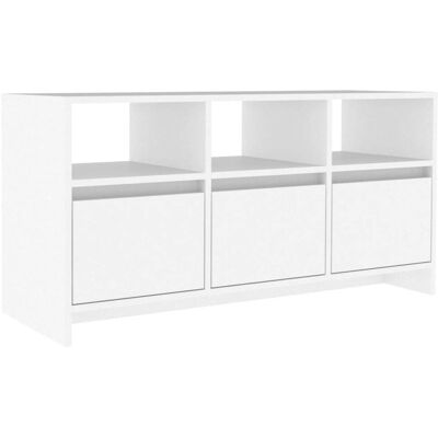 HELLOSHOP26 Mobile Tv Multimediale Mensola Televisione Credenza Televisore Sala Da Pranzo Soggiorno Camera Da Letto 102 X 37,5 X 52,5 Cm Legno Multistrato Bianco 020025609 HELLOSHOP26 Mobile Tv Multimediale Mensola Televisione Credenza Televisore Sala Da Pranzo Soggiorno Camera Da Letto 102 X 37,5 X 52,5 Cm Legno Multistrato Bianco 020025609