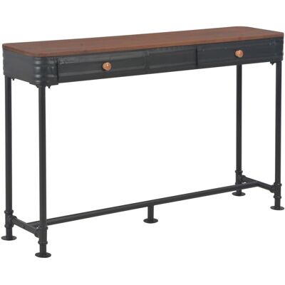 VIDAXL Tavolo Consolle 2 Cassetti 120x30x75 Cm In Massello Di Abete VIDAXL Tavolo Consolle 2 Cassetti 120x30x75 Cm In Massello Di Abete