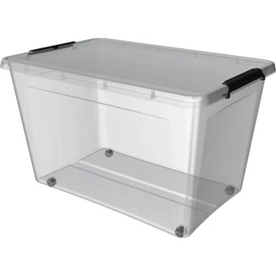 ORPLAST Contenitore Simple Store 60l Modulare Con Ruote ORPLAST Contenitore Simple Store 60l Modulare Con Ruote