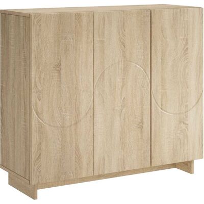 VIDAXL Credenza Rovere Sonoma 85,5 X 31 X 75 Cm Legno Ingegnerizzato VIDAXL Credenza Rovere Sonoma 85,5 X 31 X 75 Cm Legno Ingegnerizzato