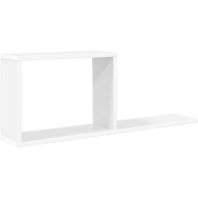 VIDAXL Scaffali Flottanti Bianco 80 X 15 X 30 Cm Legno Ingegnerizzato VIDAXL Scaffali Flottanti Bianco 80 X 15 X 30 Cm Legno Ingegnerizzato