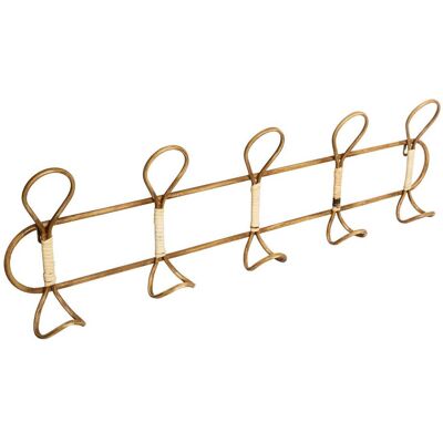 ATMOSPHERA - Appendiabiti In Metallo Placcato Oro, 5 Ganci Créateur D'Intérieur ATMOSPHERA - Appendiabiti In Metallo Placcato Oro, 5 Ganci Créateur D'Intérieur