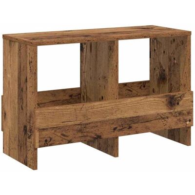 VIDAXL Scaffale Per Riviste Legno Vecchio 68,5 X 30 X 45 Cm VIDAXL Scaffale Per Riviste Legno Vecchio 68,5 X 30 X 45 Cm