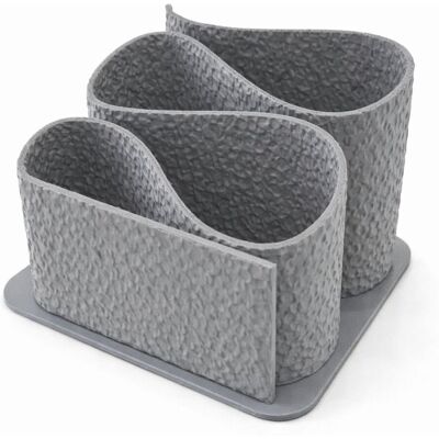 OEM Organizzatore Da Scrivania Grigio Con 3 Scomparti Per Accessori OEM Organizzatore Da Scrivania Grigio Con 3 Scomparti Per Accessori