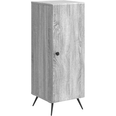 VIDAXL Credenza Grigio Sonoma 33 X 34,5 X 90 Cm Legno Ingegnerizzato VIDAXL Credenza Grigio Sonoma 33 X 34,5 X 90 Cm Legno Ingegnerizzato