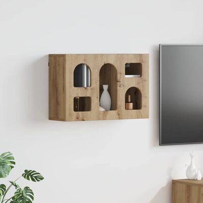 VIDAXL Armadio Pensile Rovere Artigianale 60 X 20 X 40 Cm VIDAXL Armadio Pensile Rovere Artigianale 60 X 20 X 40 Cm
