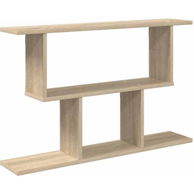 VIDAXL Scaffale Da Parete Rovere Sonoma 80 X 15 X 50,5 Cm VIDAXL Scaffale Da Parete Rovere Sonoma 80 X 15 X 50,5 Cm