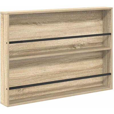 VIDAXL Scaffale Per Riviste Rovere Sonoma 100 X 12 X 70 Cm VIDAXL Scaffale Per Riviste Rovere Sonoma 100 X 12 X 70 Cm