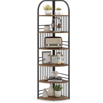 COSTWAY Scaffale Angolare Libreria Mobile Espositore Portaoggetti Organizzatore Divisorio Stoccaggio Multiuso Mensola Verticale Soggiorno Camera Da Letto Legn COSTWAY Scaffale Angolare Libreria Mobile Espositore Portaoggetti Organizzatore Divisorio Stoccaggio Multiuso Mensola Verticale Soggiorno Camera Da Letto Legn