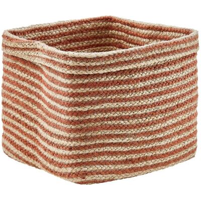 ATMOSPHERA Cestino In Iuta Tito 30x30cm - Créateur D'Intérieur ATMOSPHERA Cestino In Iuta Tito 30x30cm - Créateur D'Intérieur