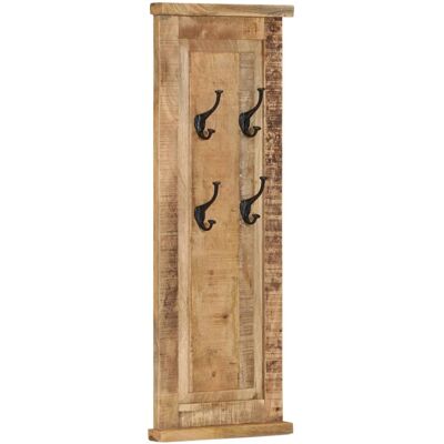 MAISON EXCLUSIVE - Appendiabiti 2 Pz In Legno Massello Di Mango 38x100 Cm MAISON EXCLUSIVE - Appendiabiti 2 Pz In Legno Massello Di Mango 38x100 Cm