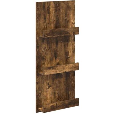 VIDAXL Scaffale Per Riviste Rovere Fumé 43 X 11 X 102 Cm VIDAXL Scaffale Per Riviste Rovere Fumé 43 X 11 X 102 Cm