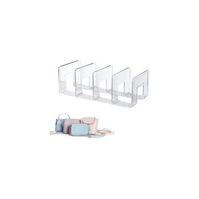 OEM Organizzatore Per Borse, Organizzatore Per Armadio, Divisorio Trasparente A 4 Scomparti Per Borse, Organizer Impilabile Per Borse, Divisori Trasparenti Per Ripiani - Crezuo OEM Organizzatore Per Borse, Organizzatore Per Armadio, Divisorio Trasparente A 4 Scomparti Per Borse, Organizer Impilabile Per Borse, Divisori Trasparenti Per Ripiani - Crezuo