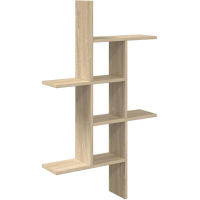 VIDAXL Scaffale Da Parete Rovere Sonoma 61 X 15 X 102 Cm VIDAXL Scaffale Da Parete Rovere Sonoma 61 X 15 X 102 Cm