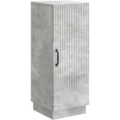 VIDAXL Credenza Grigio Cemento 33 X 34,5 X 87 Cm Legno VIDAXL Credenza Grigio Cemento 33 X 34,5 X 87 Cm Legno