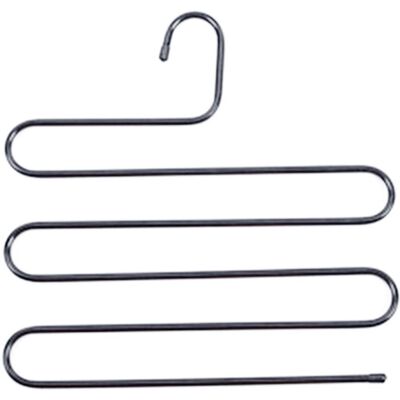 OEM (36 X 36 Cm, Confezione Da 2, Nero) Grucce Appendiabiti A Forma Di S In Acciaio Inox Per Pantaloni, Ideali Per Riporre I Vestiti Nell'armadio E Come Organizer Per Appendere Pantaloni, Jeans E Sciarpe. OEM (36 X 36 Cm, Confezione Da 2, Nero) Grucce Appendiabiti A Forma Di S In Acciaio Inox Per Pantaloni, Ideali Per Riporre I Vestiti Nell'armadio E Come Organizer Per Appendere Pantaloni, Jeans E Sciarpe.