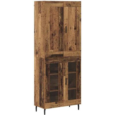 MAISON EXCLUSIVE - Credenza 2 Pz Legno Vecchio 69,5 X 34 X 180 Cm MAISON EXCLUSIVE - Credenza 2 Pz Legno Vecchio 69,5 X 34 X 180 Cm