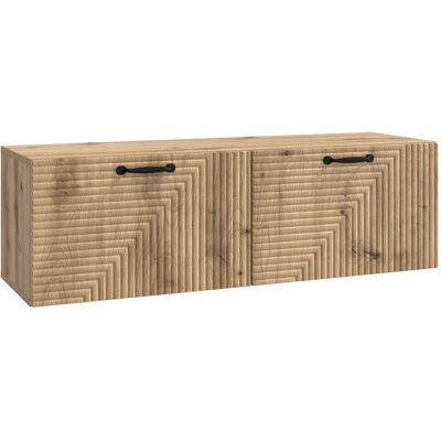 VIDAXL Mobile Porta Tv Da Muro Rovere Artigianale 98 X 31 X 30 Cm VIDAXL Mobile Porta Tv Da Muro Rovere Artigianale 98 X 31 X 30 Cm