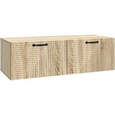 VIDAXL Mobile Porta Tv Da Muro Rovere Sonoma 98 X 41 X 30 Cm VIDAXL Mobile Porta Tv Da Muro Rovere Sonoma 98 X 41 X 30 Cm