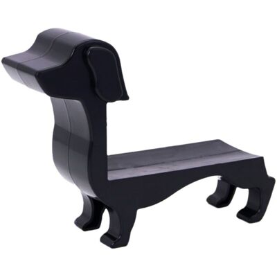 ENOWELIR Portabottiglie A Forma Di Bassotto Nero – Portabottiglie Decorativo Per Cucina O Bancone – Organizer Per Bottiglie Elegante E Pratico ENOWELIR Portabottiglie A Forma Di Bassotto Nero – Portabottiglie Decorativo Per Cucina O Bancone – Organizer Per Bottiglie Elegante E Pratico