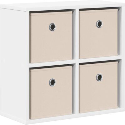 MAISON EXCLUSIVE - Credenza Con Cassetto Bianco 49,5 X 22 X 47 Cm MAISON EXCLUSIVE - Credenza Con Cassetto Bianco 49,5 X 22 X 47 Cm