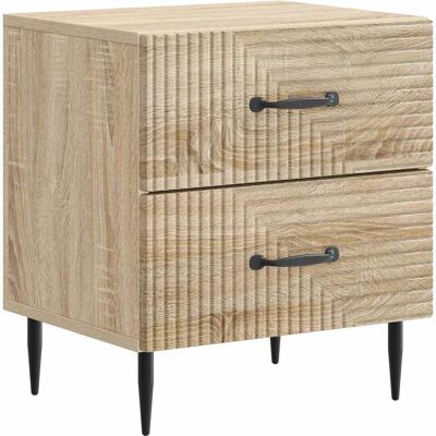 VIDAXL Armadio Da Notte Con Cassetto Rovere Sonoma 43 X 34,5 X 47,5 Cm VIDAXL Armadio Da Notte Con Cassetto Rovere Sonoma 43 X 34,5 X 47,5 Cm