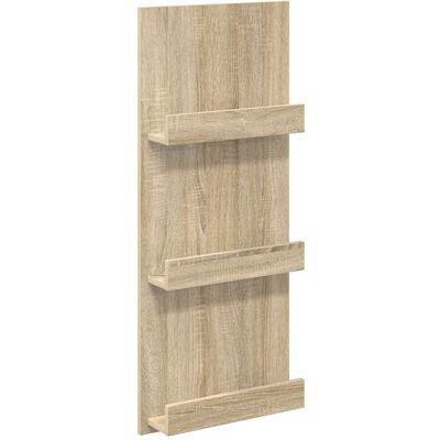 VIDAXL Scaffale Per Riviste Rovere Sonoma 43 X 11 X 102 Cm VIDAXL Scaffale Per Riviste Rovere Sonoma 43 X 11 X 102 Cm
