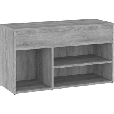 HELLOSHOP26 Panca Portascarpe/stivali Cassettiera Scaffale Mobiletto Portaoggetti Per Ingresso Legno Sonoma 80 X 30 X 45 Cm Legno Ingegnerizzato Grigio 020023010 HELLOSHOP26 Panca Portascarpe/stivali Cassettiera Scaffale Mobiletto Portaoggetti Per Ingresso Legno Sonoma 80 X 30 X 45 Cm Legno Ingegnerizzato Grigio 020023010