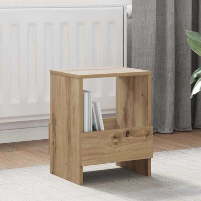 VIDAXL Scaffale Per Riviste 2 Pcs Rovere Artigianale 35 X 30 X 45 VIDAXL Scaffale Per Riviste 2 Pcs Rovere Artigianale 35 X 30 X 45