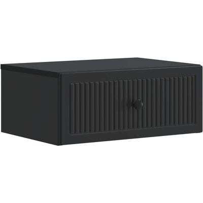 VIDAXL Armadio Da Notte Nero 49 X 34,5 X 20 Cm Legno Ingegnerizzato VIDAXL Armadio Da Notte Nero 49 X 34,5 X 20 Cm Legno Ingegnerizzato
