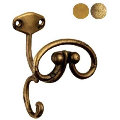 METAL STYLE Appendiabiti Ottone Lucido 75x106 10395 Ms METAL STYLE Appendiabiti Ottone Lucido 75x106 10395 Ms