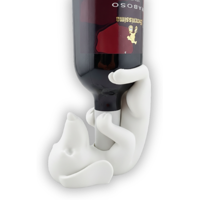 OEM Portabottiglie/portaolio/portabottiglie A Forma Di Bassotto Bianco, Decorazione Per La Cucina OEM Portabottiglie/portaolio/portabottiglie A Forma Di Bassotto Bianco, Decorazione Per La Cucina
