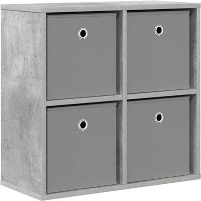 MAISON EXCLUSIVE - Credenza Con Cassetto Grigio Cemento 59,5 X 27 X 57 Cm MAISON EXCLUSIVE - Credenza Con Cassetto Grigio Cemento 59,5 X 27 X 57 Cm