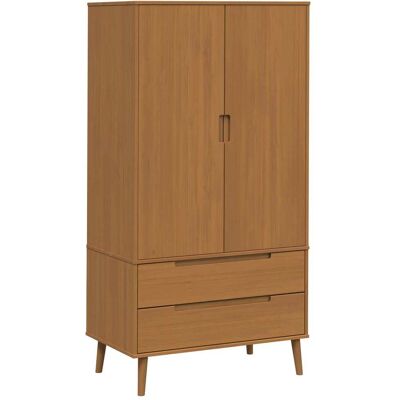 VIDAXL Guardaroba Molde Caramello 90 X 55 X 175 Cm VIDAXL Guardaroba Molde Caramello 90 X 55 X 175 Cm