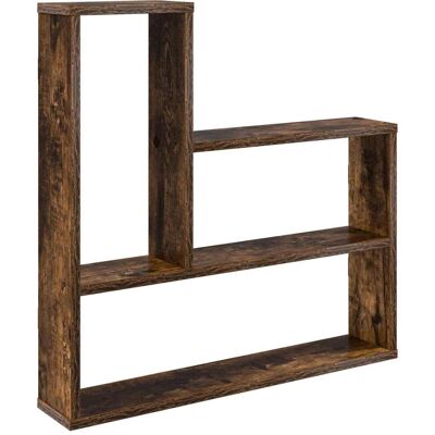 VIDAXL Scaffale Da Parete Rovere Fumo 60 X 11 X 60 Cm VIDAXL Scaffale Da Parete Rovere Fumo 60 X 11 X 60 Cm