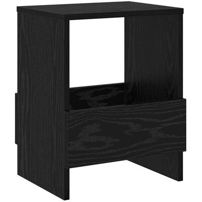 VIDAXL Scaffale Per Riviste Rovere Nero 35 X 30 X 45 Cm VIDAXL Scaffale Per Riviste Rovere Nero 35 X 30 X 45 Cm
