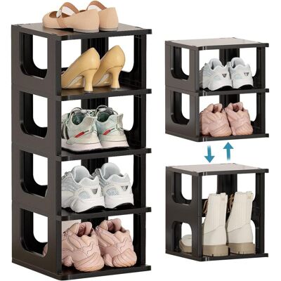 OEM Ripiano Per Scarpe, Scaffale Impilabile, Mobili In Plastica, Ripiano A 5 Livelli, Scatola Salvaspazio, Anta OEM Ripiano Per Scarpe, Scaffale Impilabile, Mobili In Plastica, Ripiano A 5 Livelli, Scatola Salvaspazio, Anta