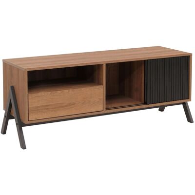 DÉCOSHOP26 Mobile Porta Tv Moderno Con Vano Contenitore 49 X 120 X 40 Cm In Mdf Di Rovere Naturale 040009227 DÉCOSHOP26 Mobile Porta Tv Moderno Con Vano Contenitore 49 X 120 X 40 Cm In Mdf Di Rovere Naturale 040009227