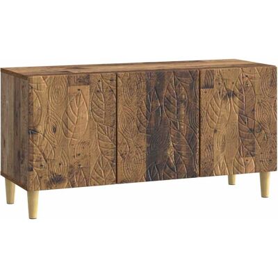 VIDAXL Mobile Tv 99 X 34,5 X 50 Cm Legno Antico Legno Ingegnerizzato VIDAXL Mobile Tv 99 X 34,5 X 50 Cm Legno Antico Legno Ingegnerizzato