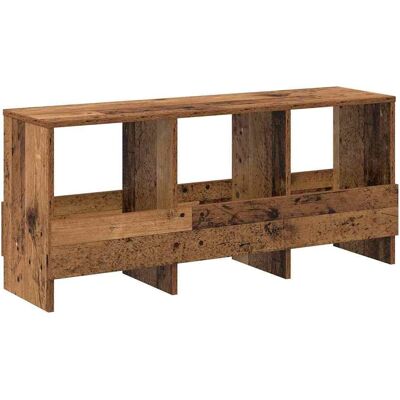 VIDAXL Scaffale Per Riviste Legno Vecchio 102 X 30 X 45 Cm VIDAXL Scaffale Per Riviste Legno Vecchio 102 X 30 X 45 Cm