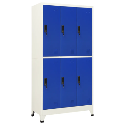 HELLOSHOP26 Armadietto Da Ufficio Moderno 90 X 45 X 180 Cm Con Ante Chiudibili A Chiave Acciaio Grigio 020047015 HELLOSHOP26 Armadietto Da Ufficio Moderno 90 X 45 X 180 Cm Con Ante Chiudibili A Chiave Acciaio Grigio 020047015
