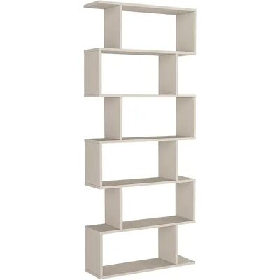Unique Scaffale Con 6 Nicchie Beige - Tomini Unique Scaffale Con 6 Nicchie Beige - Tomini