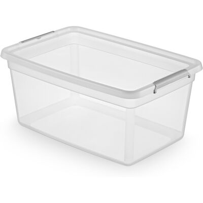 ORPLAST Contenitore Base Store 40 Litri Con Ruote E Clip ORPLAST Contenitore Base Store 40 Litri Con Ruote E Clip